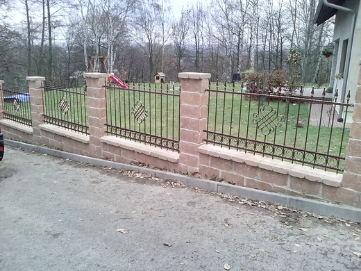 geschmiedeten Zaun